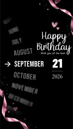 hbd 21 september
