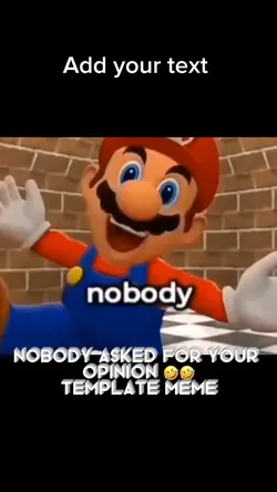 Nobody asked 🤣