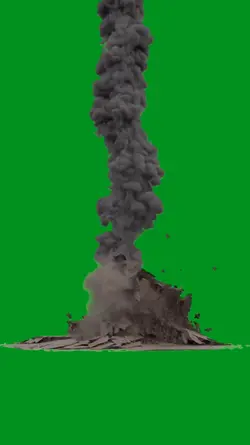 meteor Green screen 