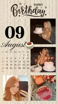 BIRITHDAY 09 AUGUST