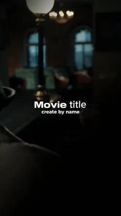 movie title