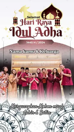 EIDL ADHA TEMA MERAH