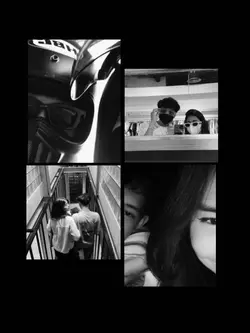 black and white 
