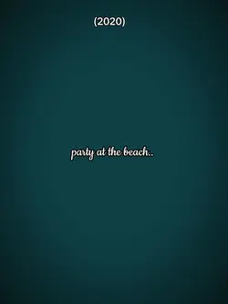 Party at the beach