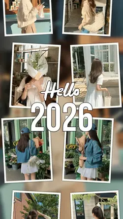Hello 2026 Collage