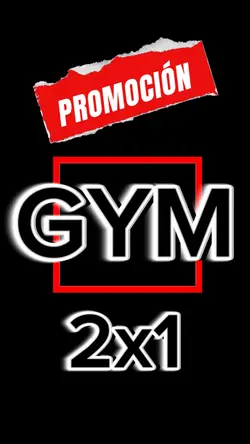 Promo Gym 2x1