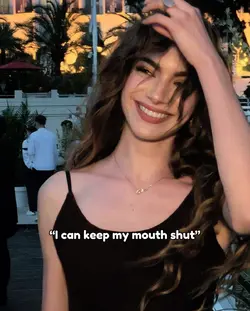 I can keep my mouth