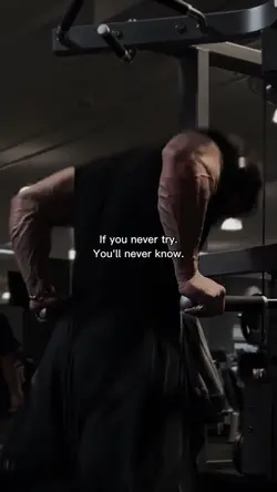 IF YOU NEVER TRY
