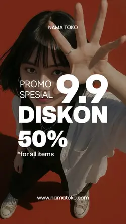 promo : sale 9.9