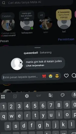 manis gini kok di