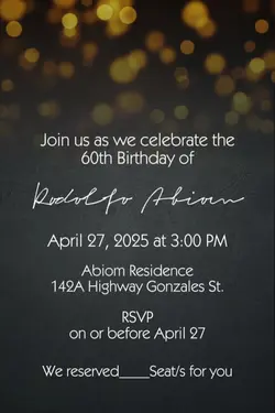 Invitation