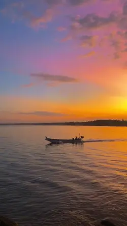 video sunset estetik