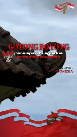 gotong royong 17an