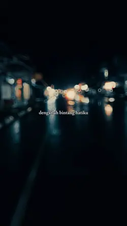 Dengarlah Bintang
