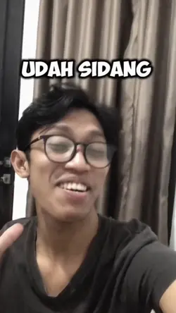 sorry udh sidang bro