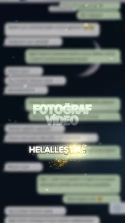 Helalleştik 😥