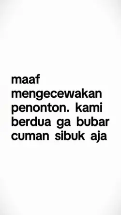 Maaf mengecewakan
