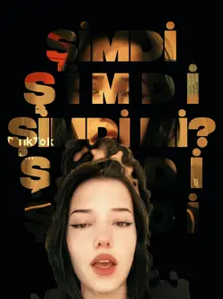 Şimdi şimdi√