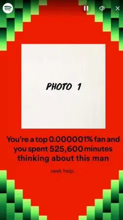 spotify man wrapped
