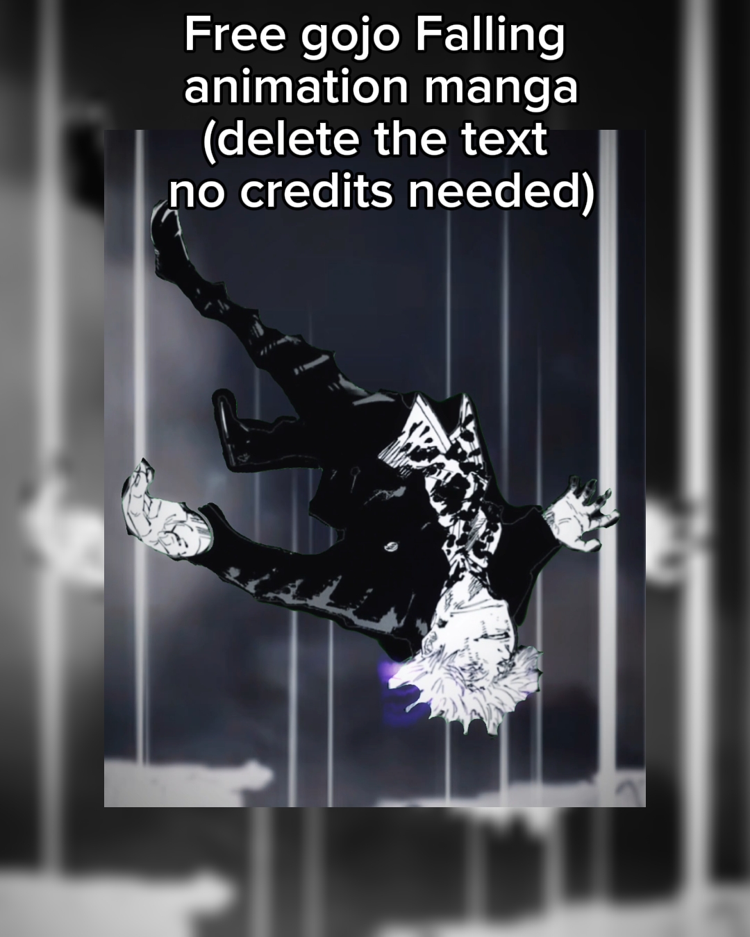Gojo Manga Animation Capcut