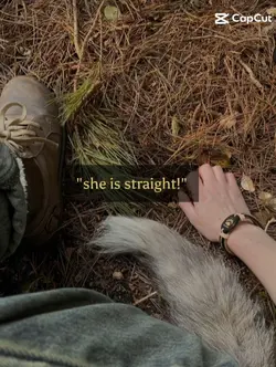 She is straight!