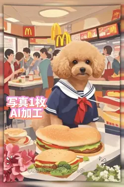 学校帰りにマックしちゃった