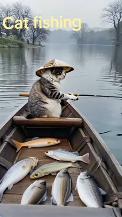 Cat fishing
#cute
#f