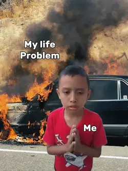 Car on fire meme