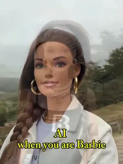you are Barbie?
