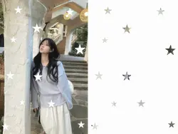 stars dots white