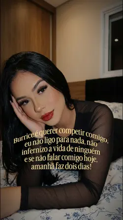 vídeo com frase