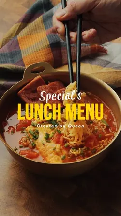 Special Lunch Menu