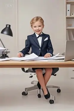 little girl CEO