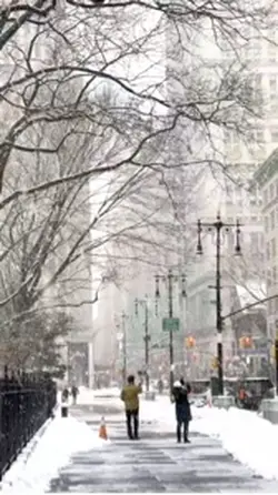 beautiful snow