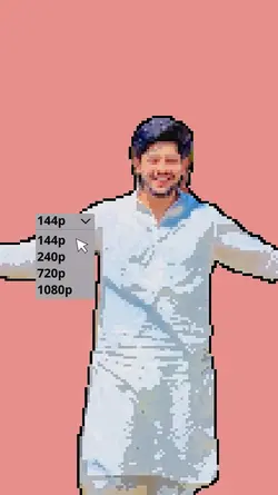 144p to 1080p trend 
