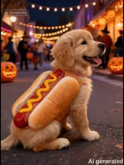 hotdog dog costume