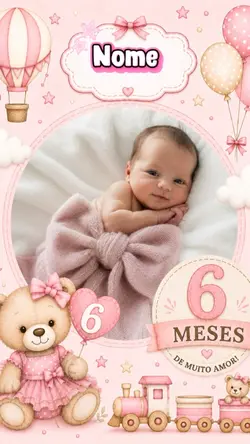 Mêsversário 6 meses