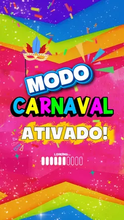carnaval chegando 