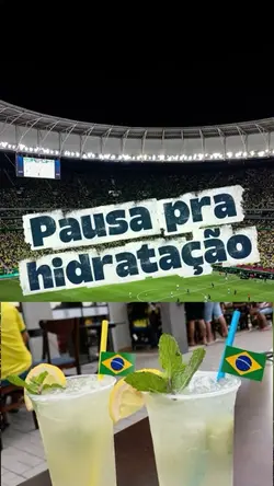 Pausa p hidratação 🍺