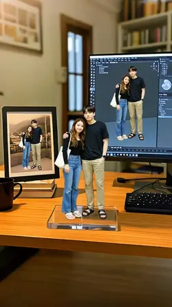 3d ai miniatur