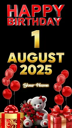 Birthday 1 August