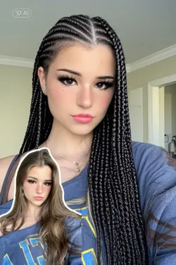 box braids hair 