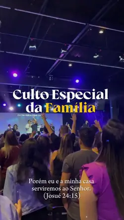 CULTO DA FAMÍLIA
