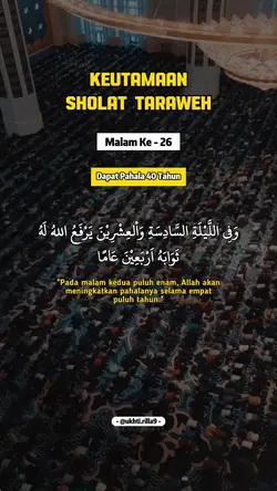 Keitamaan Taraweh 