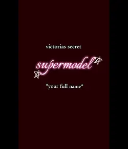 supermodel!!😻