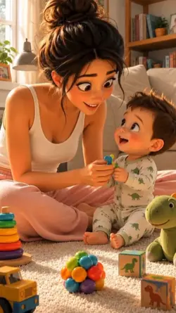 ibu dan anak laki2