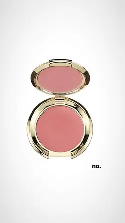 blush on ver