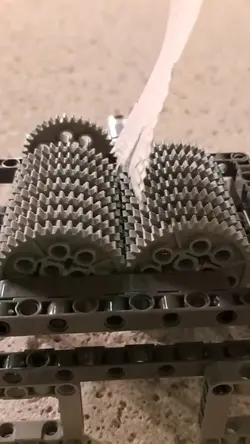 Lego paper shredder