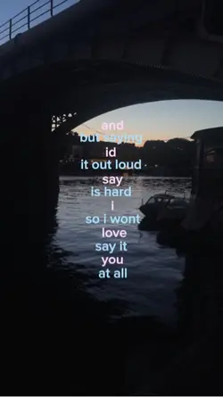 i wont say it at all