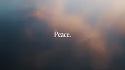 Peace.